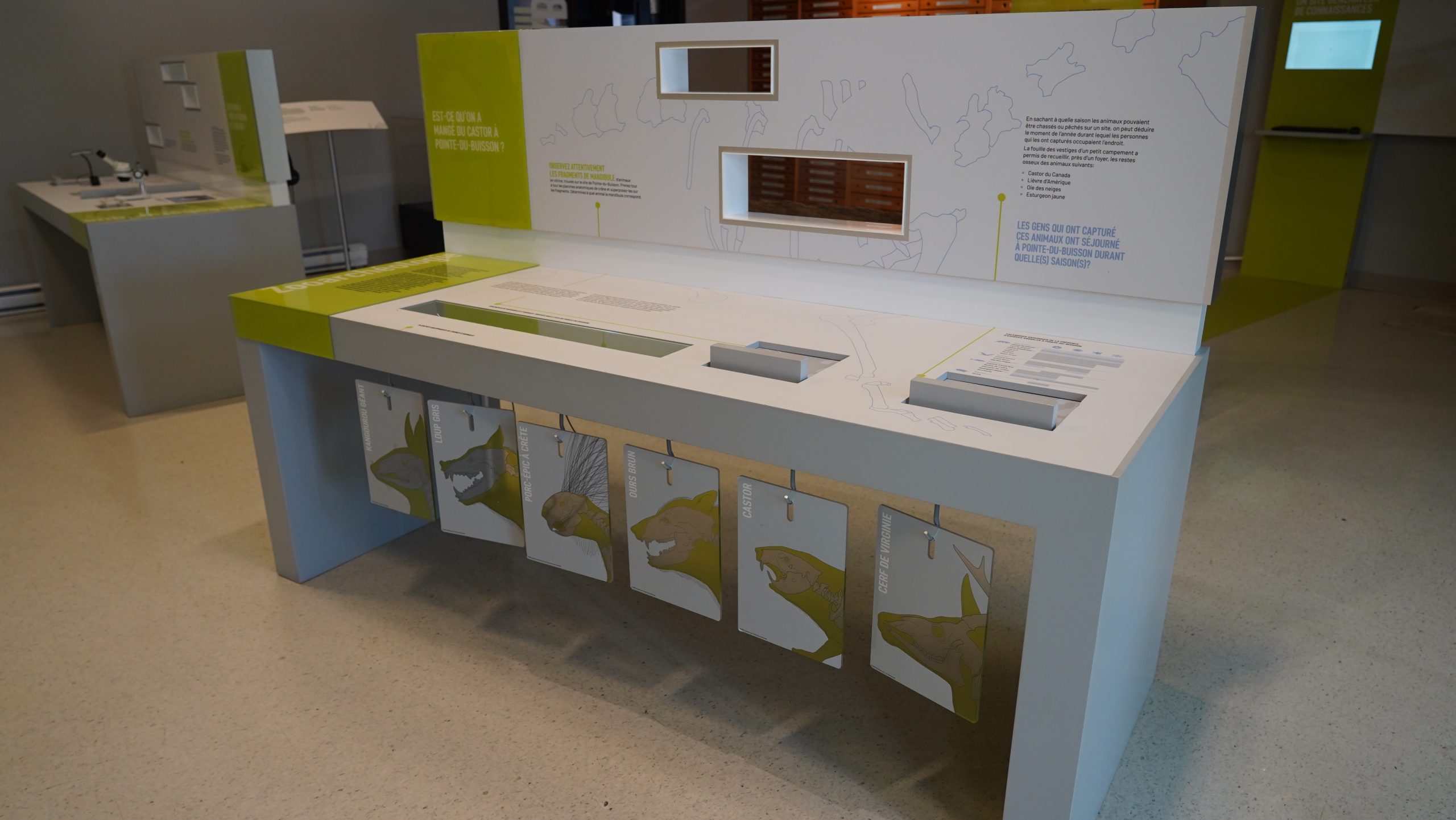 Mobilier du laboratoire