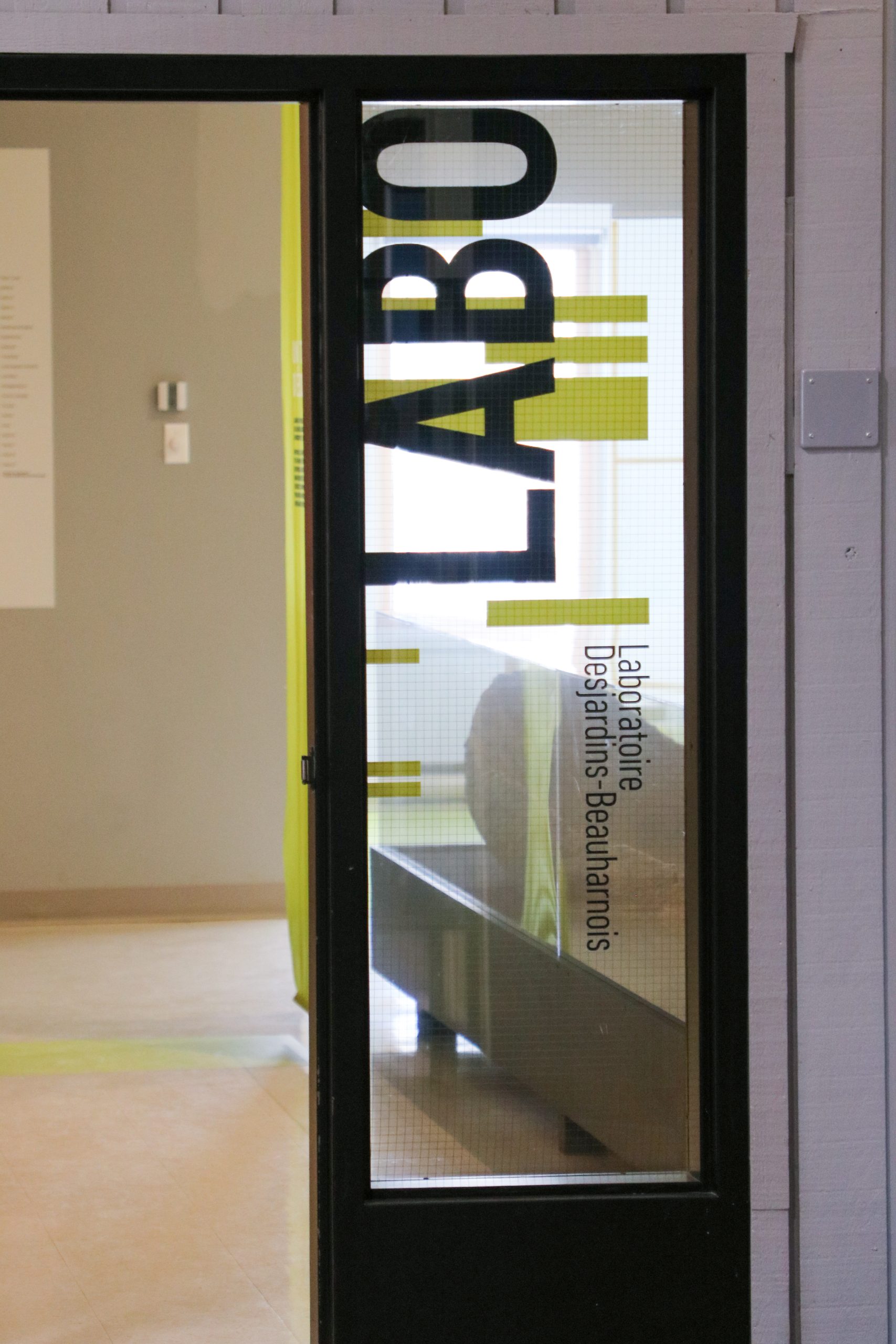 Entrée du Laboratoire